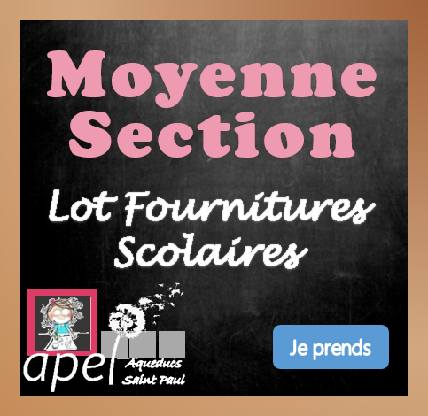 Lot Fournitures Moyenne Section